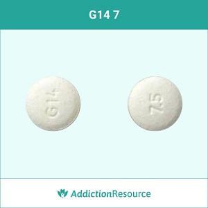 G 14 7.5 meloxicam pill.