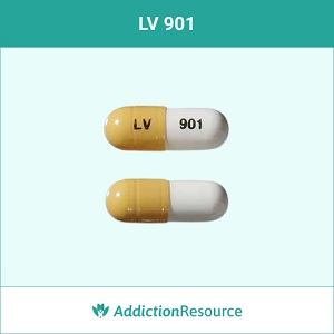 LV 901 Oxycodone capsule.