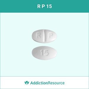 RP 15 Oxycodone pill.