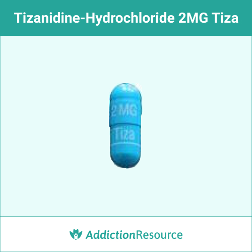 tizanidine Blue 2 mg tiza capsule