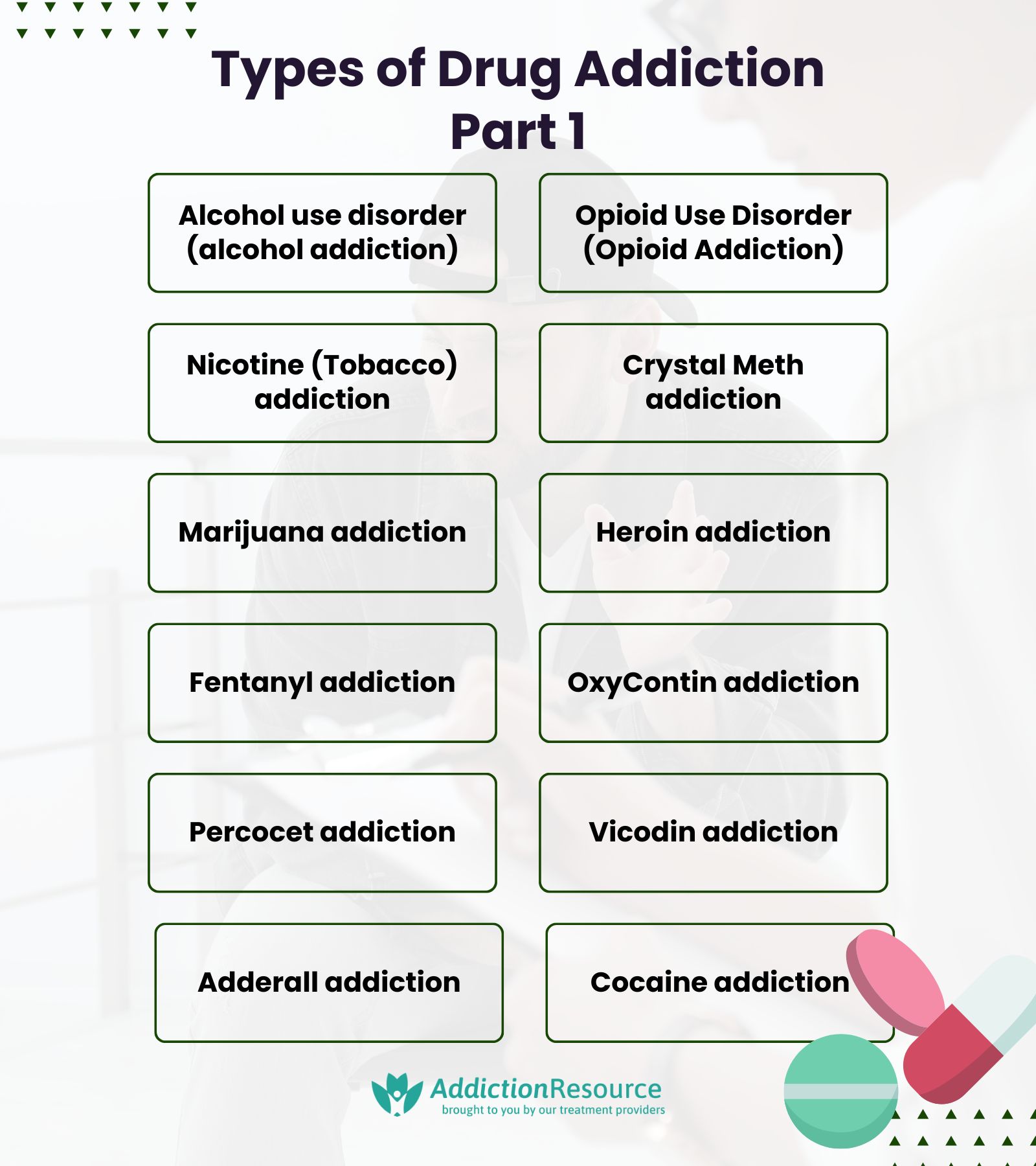 Drug Addiction Definition Types Causes And Effects Addiction Resource
