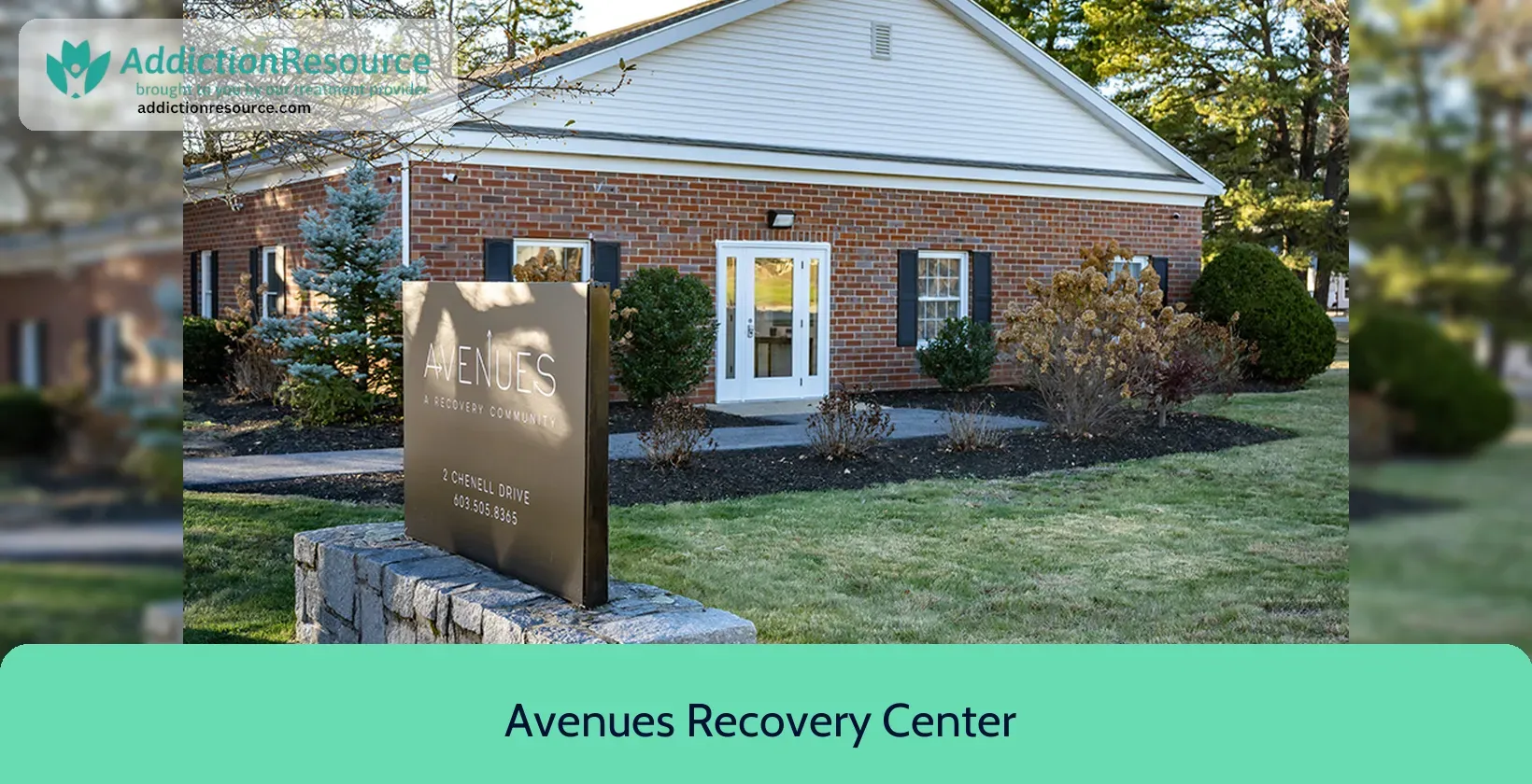 Avenues Recovery Center at New England 2 Chennell Drive – Concord, New Hampshire