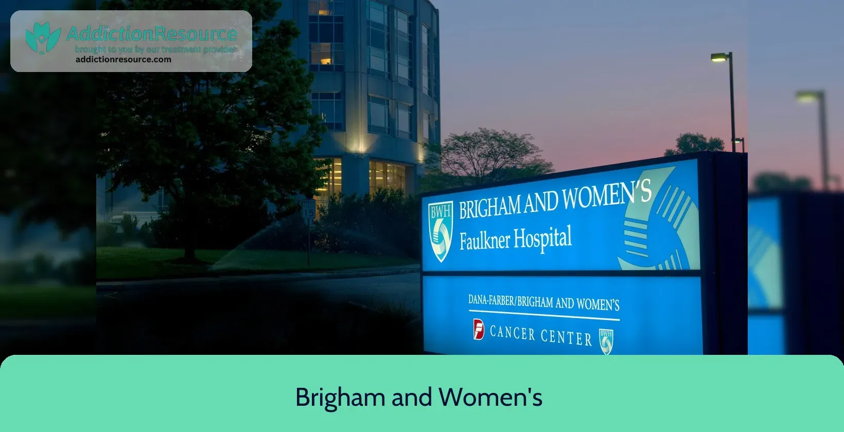 Brigham and Women’s Faulkner Hospital – Jamaica Plain, Massachusetts