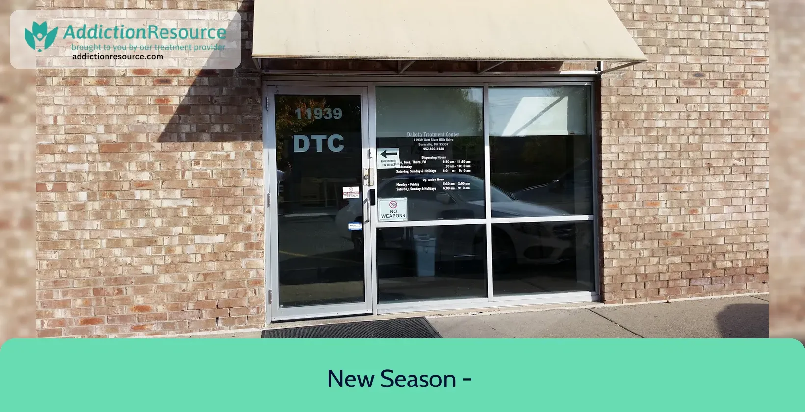 New Season – Dakota Treatment Center – New Season – Burnsville, Minnesota