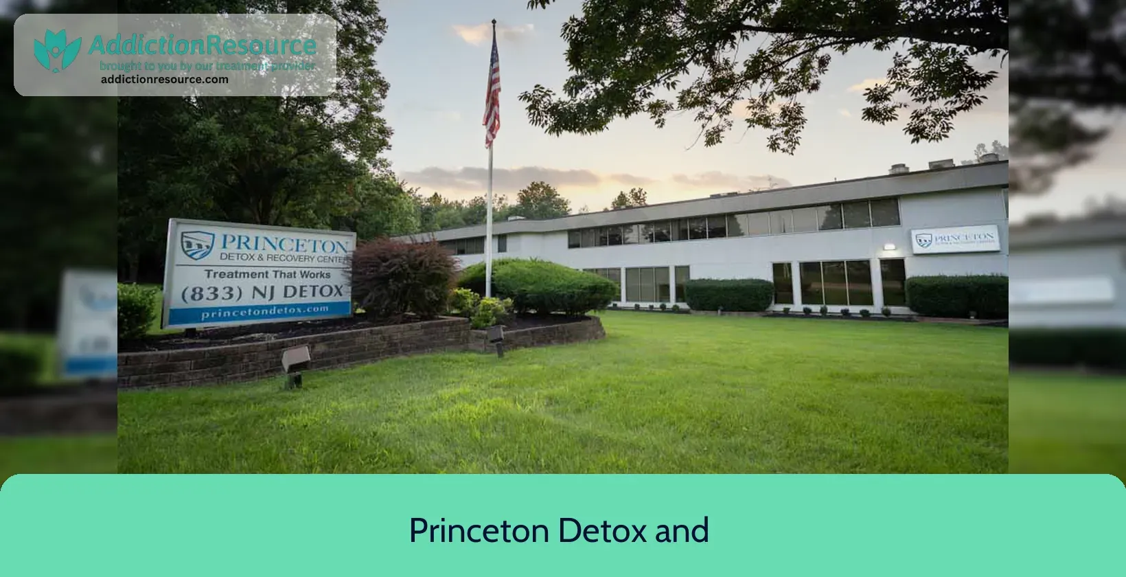 Princeton Detox and Recovery Center – Monmouth Junction, New Jersey