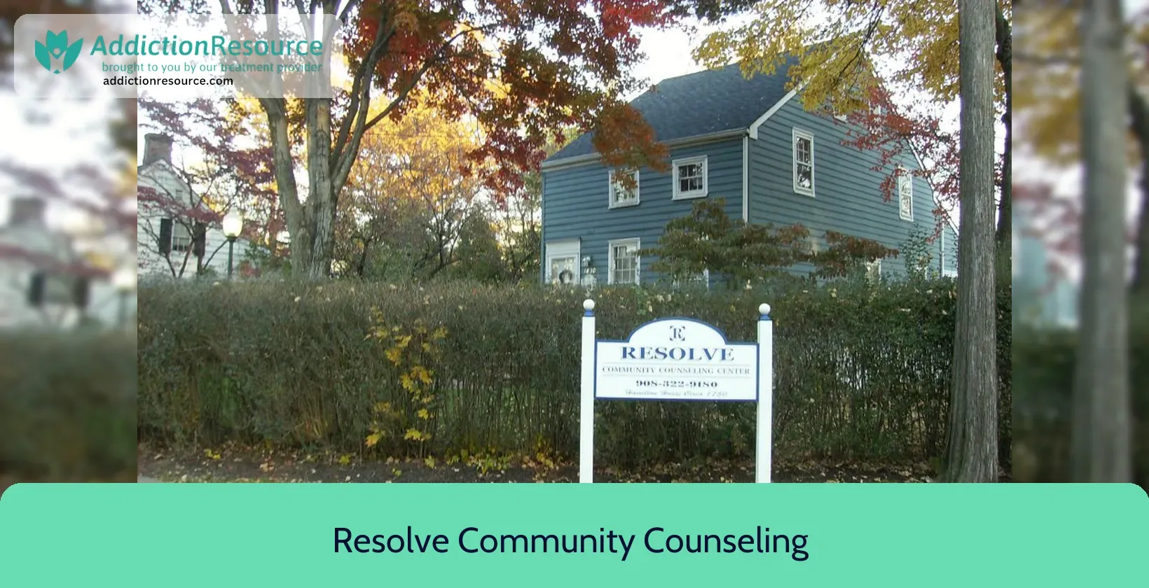 Resolve Community Counseling Center – Scotch Plains, New Jersey